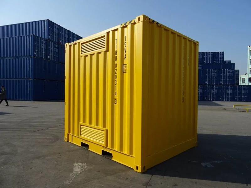 10′ High Cube Gefahrgut-Container (Bunded Floor) – Bild 2