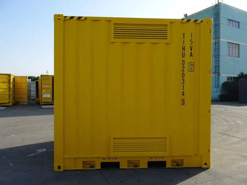 10′ High Cube Gefahrgut-Container (Bunded Floor) – Bild 4