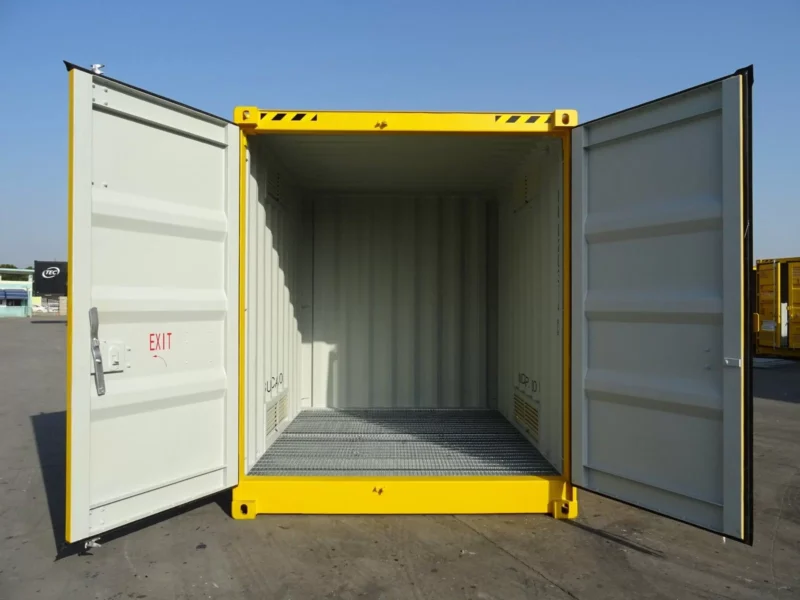 10′ High Cube Gefahrgut-Container (Bunded Floor) – Bild 6