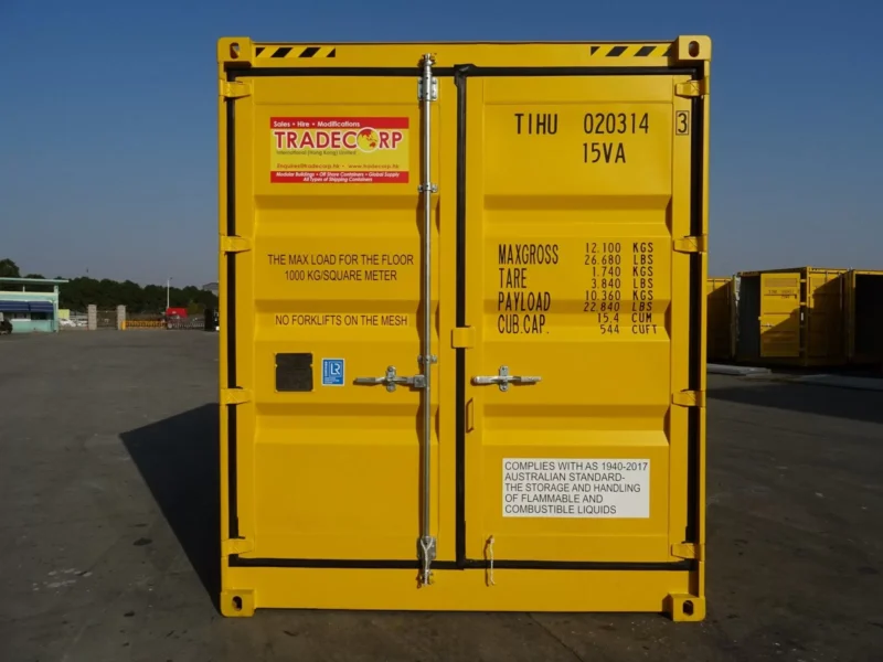 10′ High Cube Gefahrgut-Container (Bunded Floor) – Bild 7