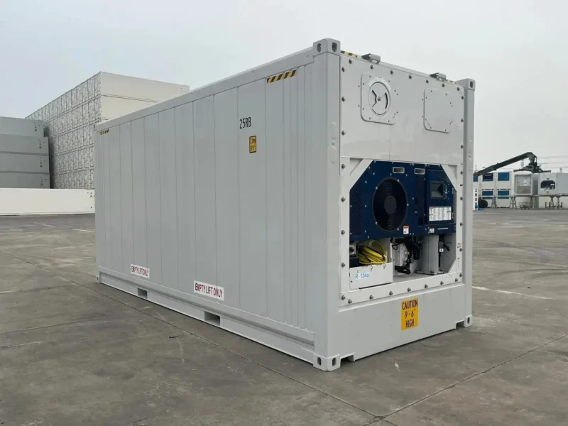 20′ High Cube Reefer Container mit versenkter Butcher-Tür – Bild 3
