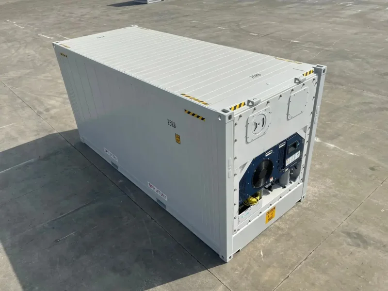 20′ High Cube Reefer Container mit versenkter Butcher-Tür – Bild 7