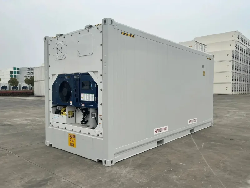 20′ High Cube Reefer Container mit versenkter Butcher-Tür – Bild 5
