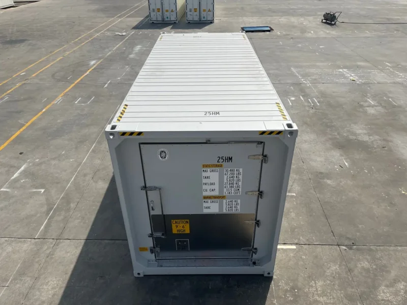 20′ HC Isoliercontainer mit Butcher-Tür – Bild 4