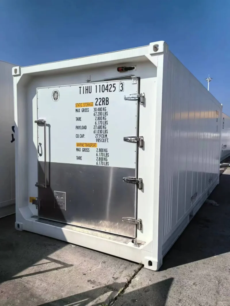 20ft Kühlcontainer mit Butchertür