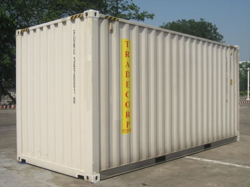 20 Fuß High Cube Container 2 Paletten nebeneinander – Bild 5