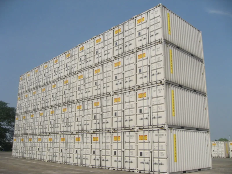 20 Fuß High Cube Container 2 Paletten nebeneinander – Bild 4