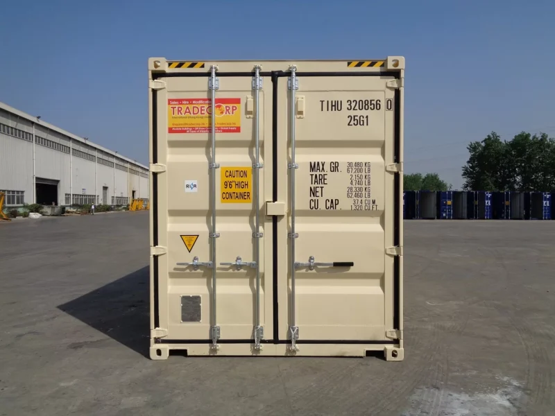 20′ High Cube Seecontainer – Bild 2