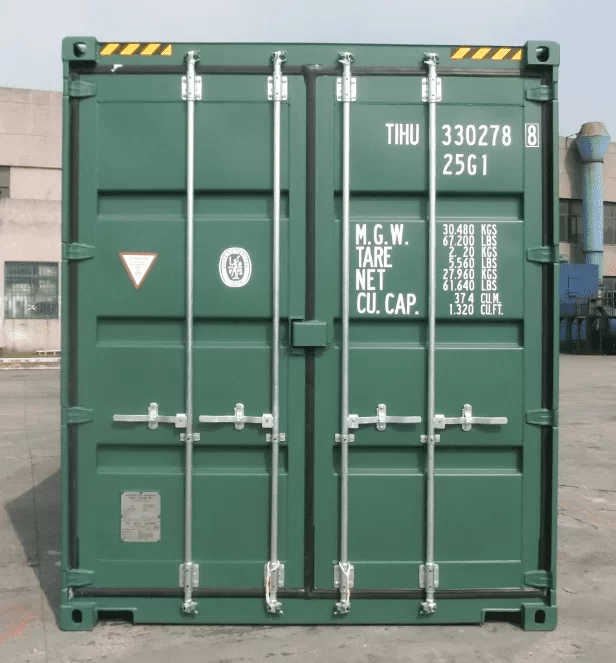 20ft High Cube Container mit Stahlboden