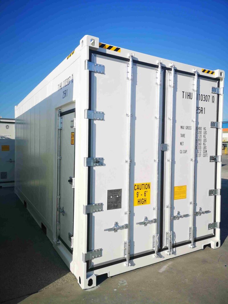 20 Fuß High Cube Kühlcontainer mit Seitentür