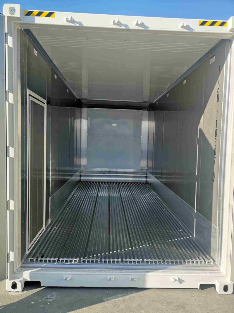 20 Fuß High Cube Kühlcontainer mit Seitentür – Bild 3