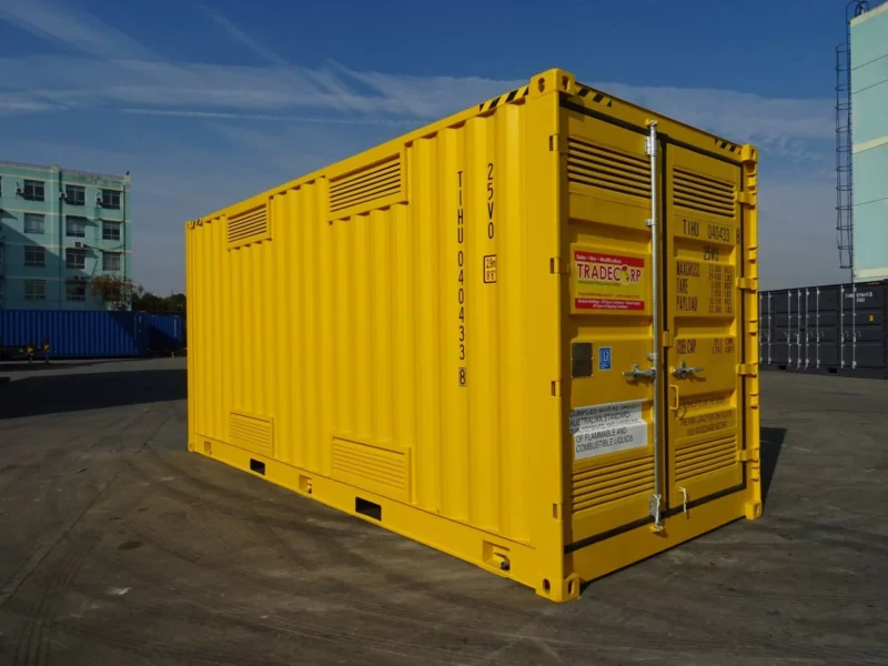 20′ High Cube Gefahrgutcontainer mit Seitenöffnung – Bild 3