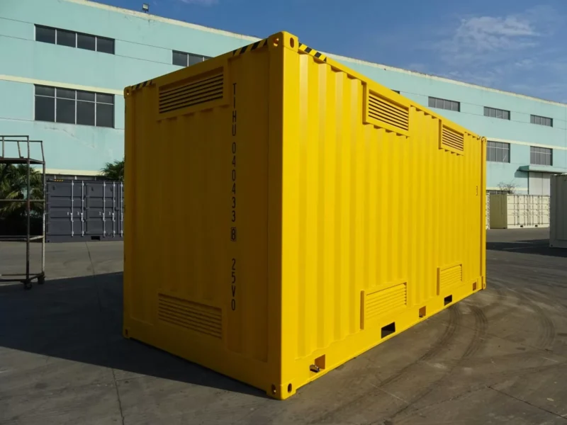 20′ High Cube Gefahrgutcontainer mit Seitenöffnung – Bild 4