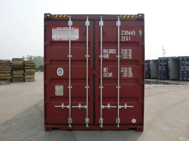 20′ High Cube Pallet Wide Removalist Container – Bild 5