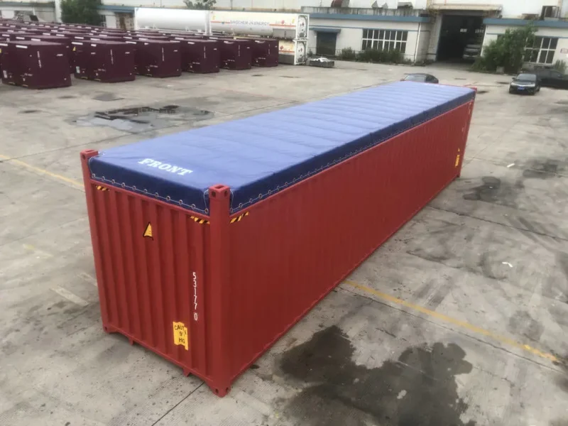 40 Fuß High Cube Open Top Container