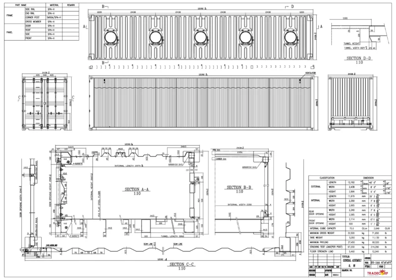 40 Fuß High Cube Bulker Container – Bild 3