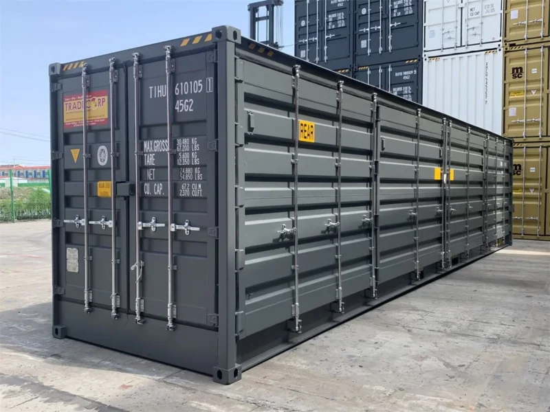 40 Fuß High Cube Side Open Container
