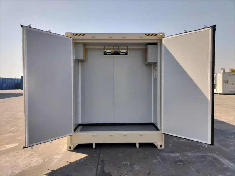 45′ High Cube Side Open Double Door Isoliercontainer – Bild 4