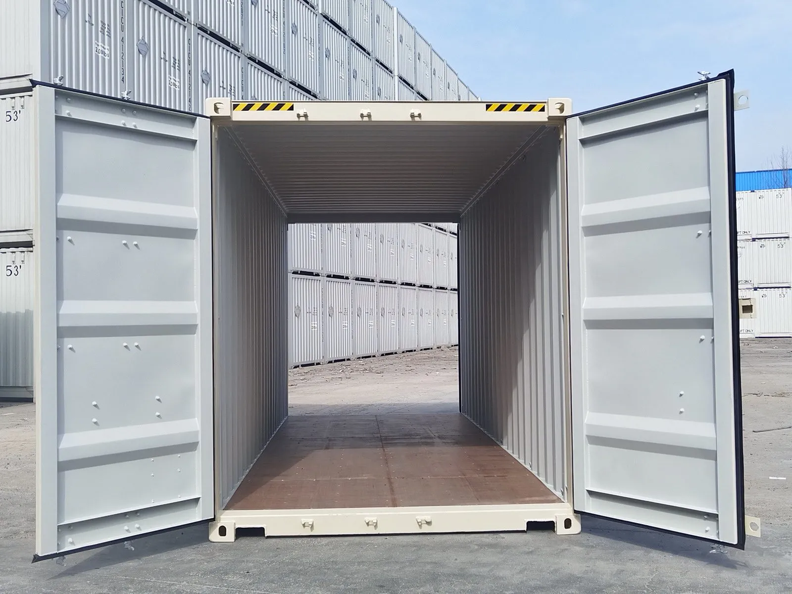 20 Fuß High Cube Doppeltürcontainer kaufen