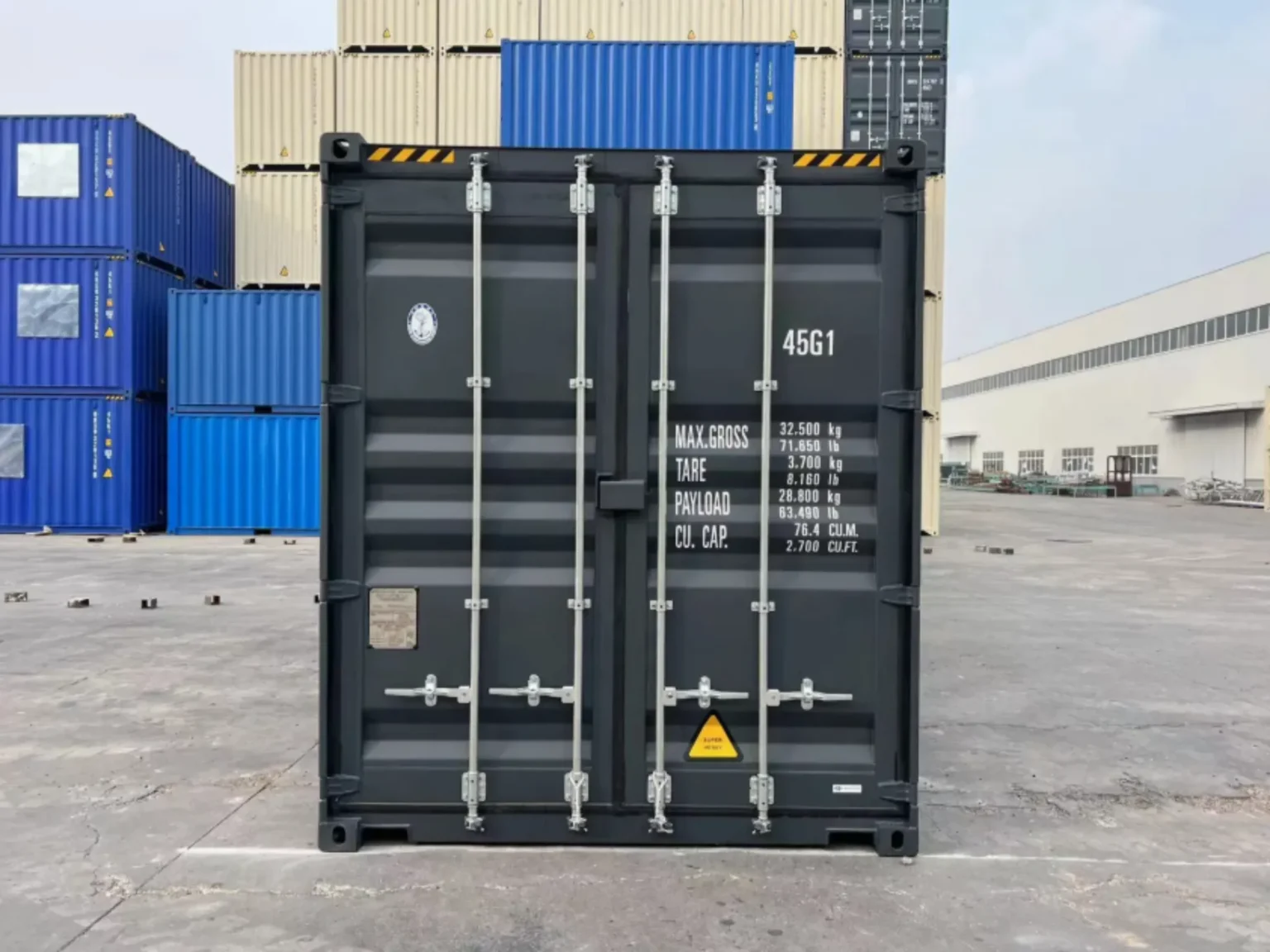 40 Fuß High Cube Seecontainer Neu (One Trip) kaufen – Bild 2
